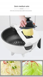 Vegitable Multipurpose And Fruit Vegetable Slicer Chopper