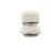 Ventilation Gray Plastic Connector Nylon Cable Gland With Nut White