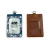 Import Vertical Pu Leather Id Card Name Badge Holder Multi-cards,Double Leather Like Badge Holder from China