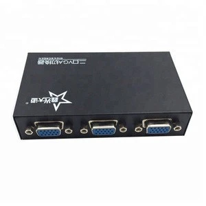 vga video switcher 2 ports vga switch for two PC to share one monitor