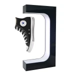 Wall led shelf floating shoes display leviation perfume acryl cake customized acrylic display