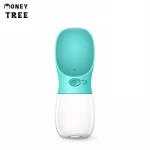Water bottle 500ml dog feeder pet products Outdoor Portable Travel Dog Drinking bottle
