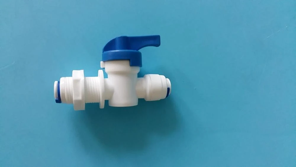 water filter quick connector fitting clapboard ball valve / water filter parts quick ftting