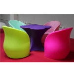 waterproof kindergarten plastic outdoor furniture eco friendly colorful acrylic kids tables and chair