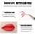 Import Waterproof Matte Lipstick Lip Liner Set Private Label 2 in 1 Lipstick and Lip liners from China