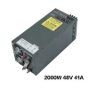 WEHO 2000w ac dc 48v 40a industrial power supply