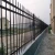 Import Welded black garden fence aluminum small villa border outdoor panels aluminum decorative metal garden fences classic style fence from China