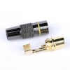 Welding Type Gold Plated 9.5MM TV antenna Jack Plug connector