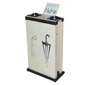 Wet umbrella wrapping machine cleaning equipment for restaurant and supermarket