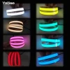 White Glowing EL Product without Inverter 60*1.4cm EL Tape LED Strip Birthday Party Decoration DIY Material