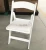 Import White Padded Resin Folding Chair from China
