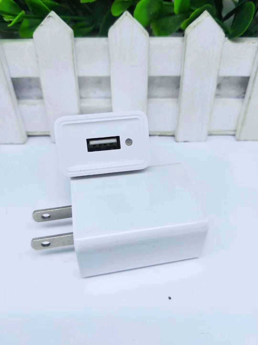 White Single Port USB 5V 2A Switch Wall Portable Charger Mobile Phone Plug MP3MP4 Adapter
