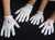 Import White Soft Mittens Jewelry Inspection Stretchy Work  Cotton Gloves from China