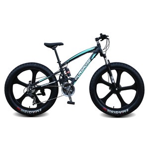Wholesale 26 inch 21 speed fat tire MTB bicycle mountain snow bike/fatbike
