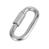 Wholesale 304 Stainless Steel Quick Connect Loop Track Buckle 50mm Overall Length For Mountaineering And Pet Safety