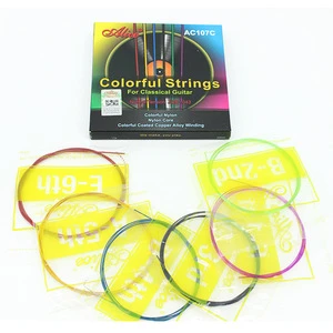 Wholesale 6 Strings Nylon Colorful Classic Guitar Strings for Sale