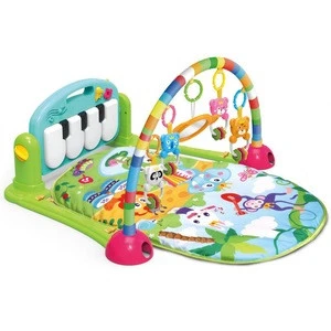 Wholesale activity 2017 baby gym toys piano mat baby play mat for kids