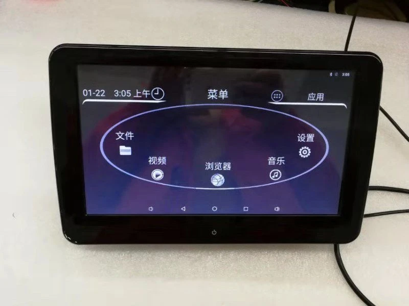 Wholesale  Android 8.1 car back seat lcd monitor for Taxi Advertising with WIFI