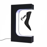 wholesale  baby shoes display stand  slipper display stand Plastic Maglev Shoes Rack Advertise  Magnetic Levitation Shoe Display