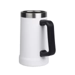 Wholesale Beer Glass Supplier Stainless Steel Sublimation Custom Mug Cup With Logo