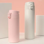 Wholesale Bounce Cup Vacuum Flask Stainless Steel Water Bottle Travel Hot Water Bottle 320ml 450ml Vacuum Flask Bottle