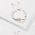 Import Wholesale cheap natural stone slideway chain bracelet horseshoe charm bangle bracelet for woman from China