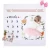 Import Wholesale Customized Double Sided Twins Fleece Organic Baby Milestone Monthly Blanket from China