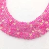 Wholesale DIY Natural Rose Colour Flash 6mm 8mm 10mm Stone Semi-finished Loose Beads