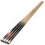 Wholesale Free Shipping O'MIN Snooker Cue 3/4 Piece Billiard with Case Telescopic Extension 9.5mm 10mm Tip Snooker Stick China