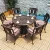 Import Wholesale furniture casting aluminum vintage restaurant outdoor patio garden table and 4 chairs set from China