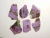 Import Wholesale Good Quality Natural Purple Stichtite Slice Rough Loose Gemstone from India
