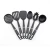 Import Wholesale heat resistant 6PCS nylon kitchen utensil set with holder,cooking tools from China