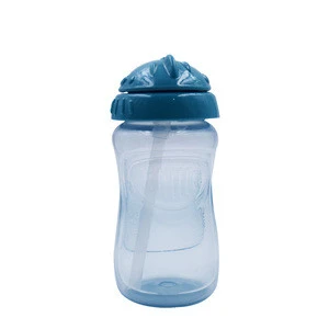 Wholesale  High Quality Cheap Custom Size Bpa Free School Student Water Bottle With Straw