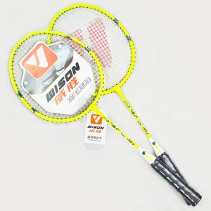 wholesale high quality light weight cheap kids indoor sports custom flex racket badminton