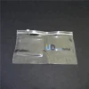 Wholesale high quality plastic logo printing make up pvc bag transparent with ziplock