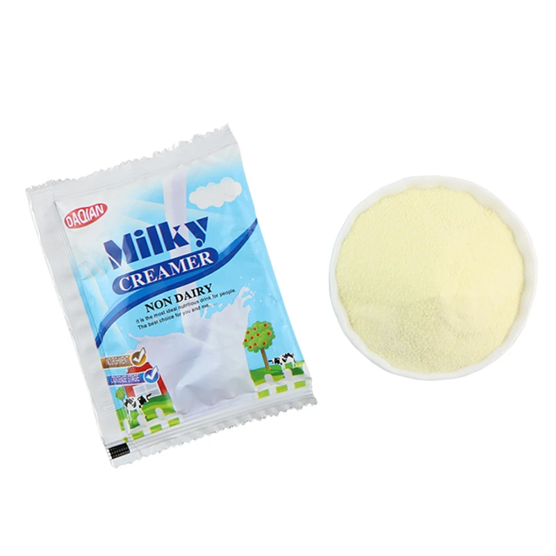 wholesale Instant Milky Creamer  Powder 15g cheap milk drink powder with ISO