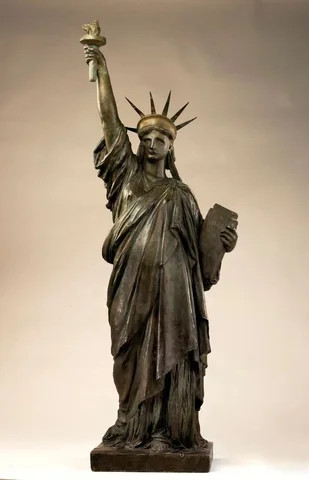 Wholesale Large Famous City Memorial Sculpture Bronze Goddess Statue of Liberty Factory Made