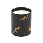 wholesale luxury color home decorative matte jar candle ceramic candle jars
