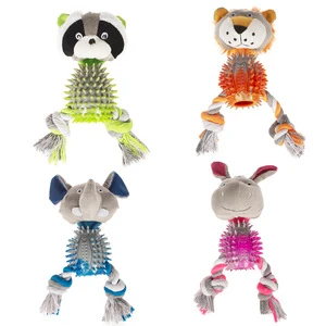 wholesale manufacturer  plush rope  pet dog chew toys