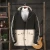 Import wholesale men hooded coat fashion style winter down jacket cotton jacket,softshell cotton jacket from China