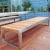 Import Wholesale Metal Leisure Solid Plastic wood  Picnic Bench Wooden Table And Chair Modern Outdoor Garden Furniture from China