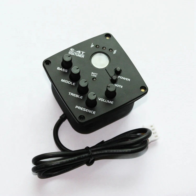 Wholesale modern style professional E-4T EQ Equalizer Preamp Accessories humbucker guitar parts pickup