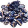 Wholesale natural Sodalite Gemstone crystal healing Tumbled Stone  Buy  from HR Agate Export