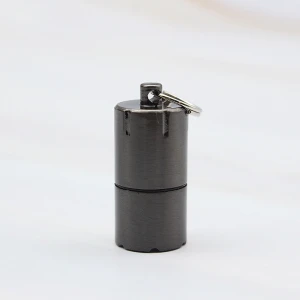 Wholesale Portable Key Chain Capsule Gasoline Mini Kerosene Compact Lighter