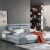 Import Wholesale Price Bedroom gray leather sofa set Storage Multi-function Leather Bed with Cabinet from China