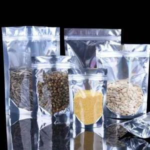 wholesale products china newempty coffee bags zipper clear ziplock bags for sale