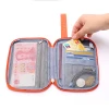 Wholesale PU Leather Blank Passport Cover Case Multi-functi Passport Package
