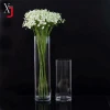 wholesale round acrylic clear cylinder flower glass vase