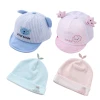 Wholesale summer infant items product children supplies knitted beret newborn kid boy girl toddler unisex baby baseball hats