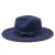 Import Wholesale vintage classic wide brim faux wool felt fedora man woman hat from China